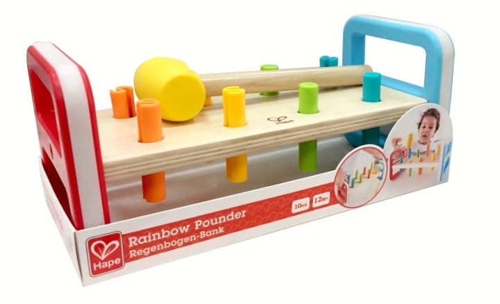 Hape Rainbow Pounder (E0506) i gruppen LEKER, BARN OG BABY / Leker / Byggeleker / Byggeklosser hos TP E-commerce Nordic AB (C90550)