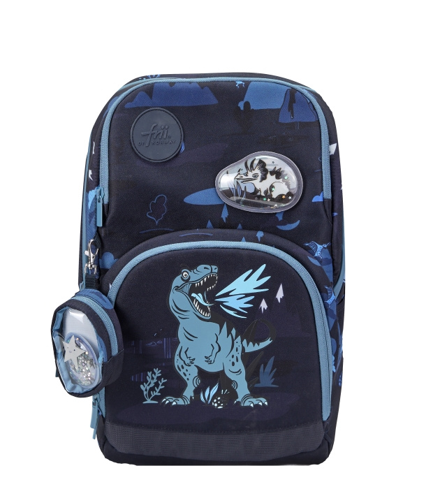 Frii of Norway 22L skolesekk - Easy Dinosaur (24150) i gruppen LEKER, BARN OG BABY / Reise / Barnevesker hos TP E-commerce Nordic AB (C90555)