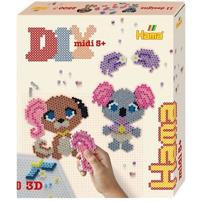 HAMA Beads Hama - Midi-gaveeske Animal salon (383255) i gruppen LEKER, BARN OG BABY / Leker / Håndtverk hos TP E-commerce Nordic AB (C90568)