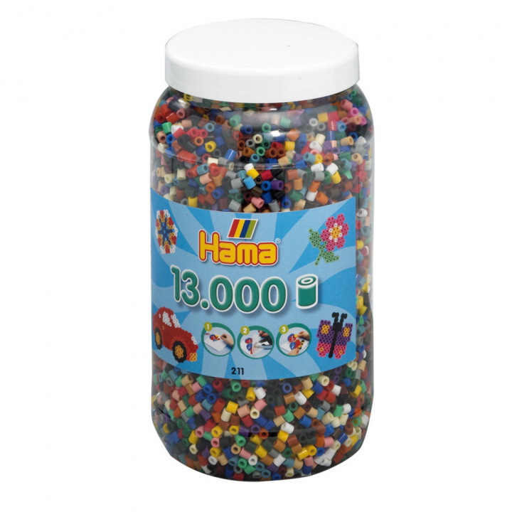 HAMA Beads Hama - Midi perler 13000stk mix 67 i gruppen LEKER, BARN OG BABY / Leker / Håndtverk hos TP E-commerce Nordic AB (C90570)