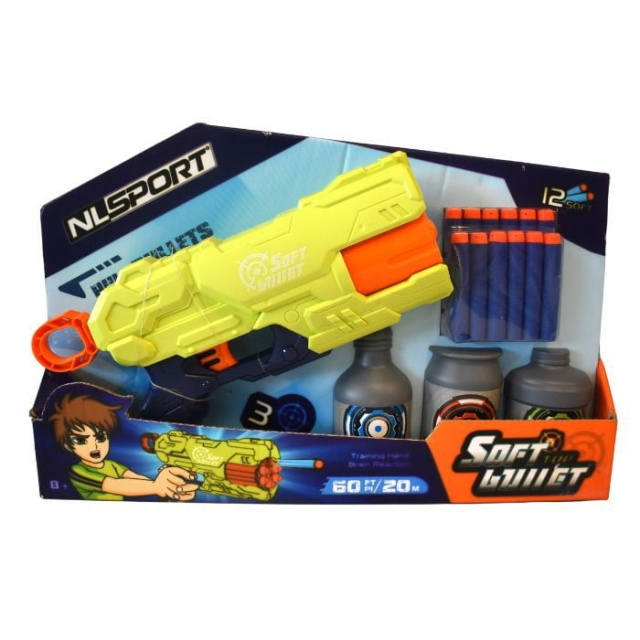 GA-Toys Dartpistol av mykt skum - 28 cm - 2 assorterte farger i gruppen LEKER, BARN OG BABY / Leker / Actionspill hos TP E-commerce Nordic AB (C90577)