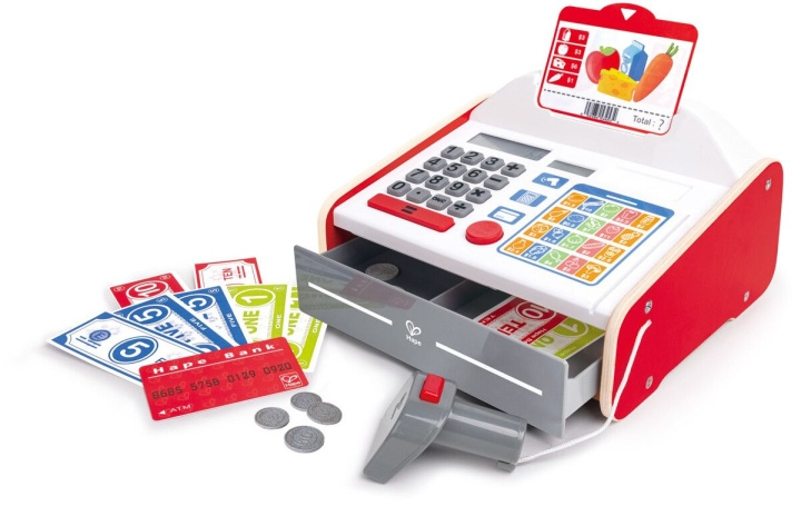 Hape Beep \'n\' Buy Cash Register (87-3184) i gruppen LEKER, BARN OG BABY / Leker / Lekesett hos TP E-commerce Nordic AB (C90643)