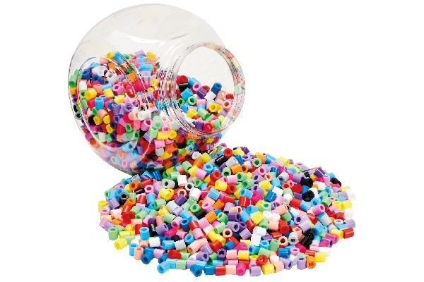 HAMA Beads HAMA Maxi Perler - 2 000 stk stabelbar rød bøtte (8588) i gruppen LEKER, BARN OG BABY / Leker / Håndtverk hos TP E-commerce Nordic AB (C90653)