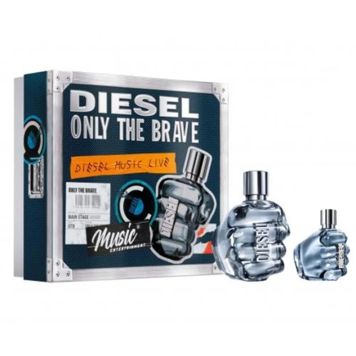 Diesel Giftset Diesel Only The Brave Edt 125ml + 35ml i gruppen HELSE OG SKJØNNHET / Gavesett / Gavesett for ham hos TP E-commerce Nordic AB (C90777)