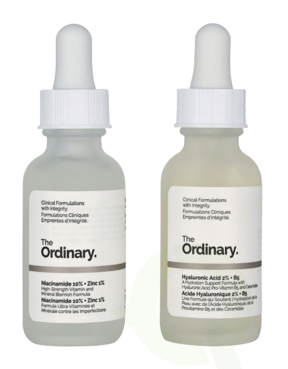 The Ordinary The Skin Support Set 60 ml 2x30ml i gruppen HELSE OG SKJØNNHET / Hudpleie / Ansikt / Hudserum hos TP E-commerce Nordic AB (C90796)