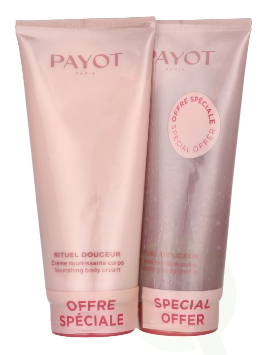 Payot Gentle Ritual Duo Set 400 ml 2x200ml - Exfoliating Body Granita/Nourishing Body Cream i gruppen HELSE OG SKJØNNHET / Gavesett / Gavesett for henne hos TP E-commerce Nordic AB (C90811)