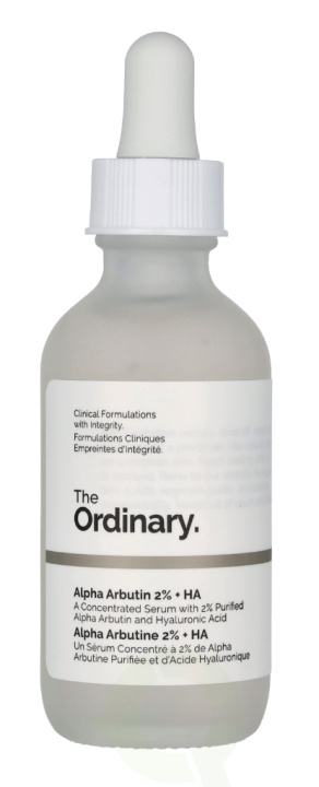 The Ordinary Alpha Arbutin 2% + HA 60 ml i gruppen HELSE OG SKJØNNHET / Hudpleie / Ansikt / Hudserum hos TP E-commerce Nordic AB (C90830)