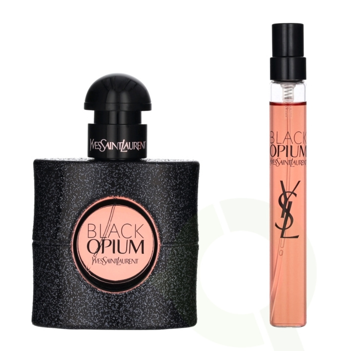 Yves Saint Laurent YSL Black Opium Giftset 40 ml Edp Spray 30ml/Edp Spray 10ml i gruppen HELSE OG SKJØNNHET / Gavesett / Gavesett for henne hos TP E-commerce Nordic AB (C90840)