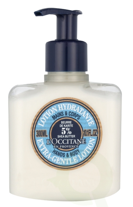 L\'Occitane Shea Butter Extra-Gentle Lotion 300 ml Hands & Body i gruppen HELSE OG SKJØNNHET / Hudpleie / Kroppspleie / Body lotion hos TP E-commerce Nordic AB (C90854)