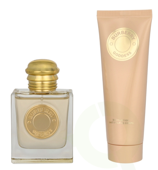 Burberry Goddess Giftset 125 ml Edp Spray 50ml/Body lotion 75ml i gruppen HELSE OG SKJØNNHET / Gavesett / Gavesett for henne hos TP E-commerce Nordic AB (C90856)