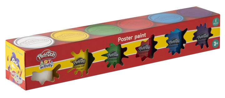 PLAY-DOH Plakatmaling (6 x 45 ml) (160012) i gruppen LEKER, BARN OG BABY / Leker / Håndtverk hos TP E-commerce Nordic AB (C90931)