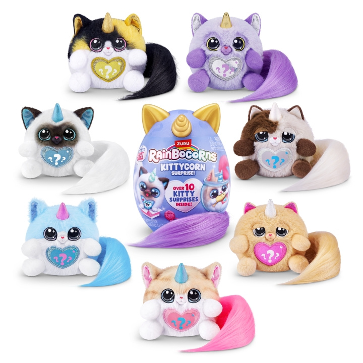 RAINBOCORNS Kittycorn Surprise serie 3, plysj Liten - (92104TQ1) i gruppen LEKER, BARN OG BABY / Leker / Figurer, miniatyrer og tilbehør hos TP E-commerce Nordic AB (C90977)