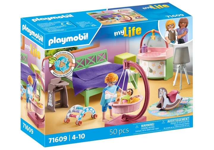 Playmobil Soverom med lekehjørne for baby (71609) i gruppen LEKER, BARN OG BABY / Leker / Lekesett hos TP E-commerce Nordic AB (C90994)