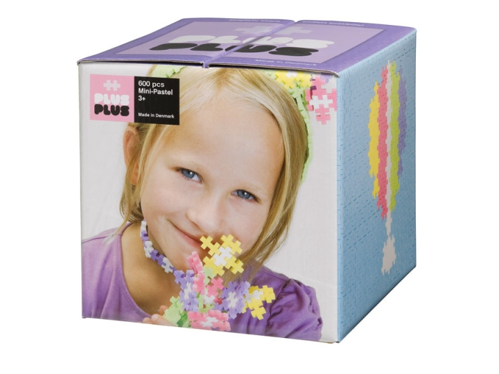 Plus Plus Mini Pastell 600 stk i gruppen LEKER, BARN OG BABY / Leker / Byggeleker / Byggeklosser hos TP E-commerce Nordic AB (C90996)