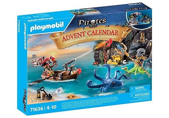 Playmobil Adventskalender: Pirater (71636) i gruppen LEKER, BARN OG BABY / Leker / Adventskalendere hos TP E-commerce Nordic AB (C91005)