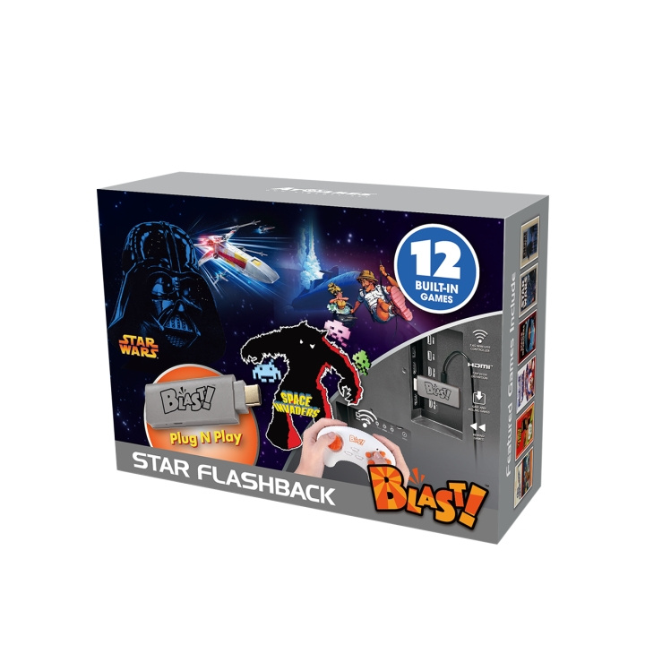 AtGames Star Flashback Blast! i gruppen Elektronikk / TV-spill & tilbehør / Andre spill hos TP E-commerce Nordic AB (C91018)