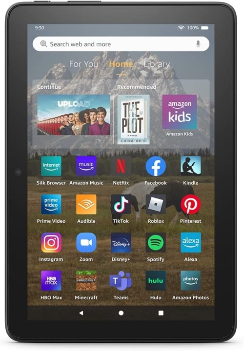 Amazon Fire HD 8-nettbrett 2022 8 HD-skjerm 64 GB - Svart i gruppen SMARTTELEFON & NETTBRETT / Nettbrett hos TP E-commerce Nordic AB (C91033)