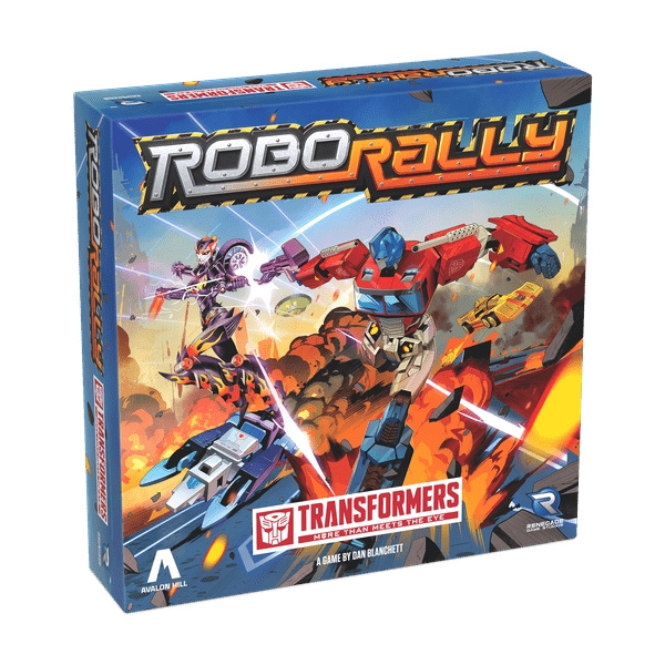 Asmodee Robo Rally Transformers (RGD02652) i gruppen LEKER, BARN OG BABY / Spill / Brettspill hos TP E-commerce Nordic AB (C91034)