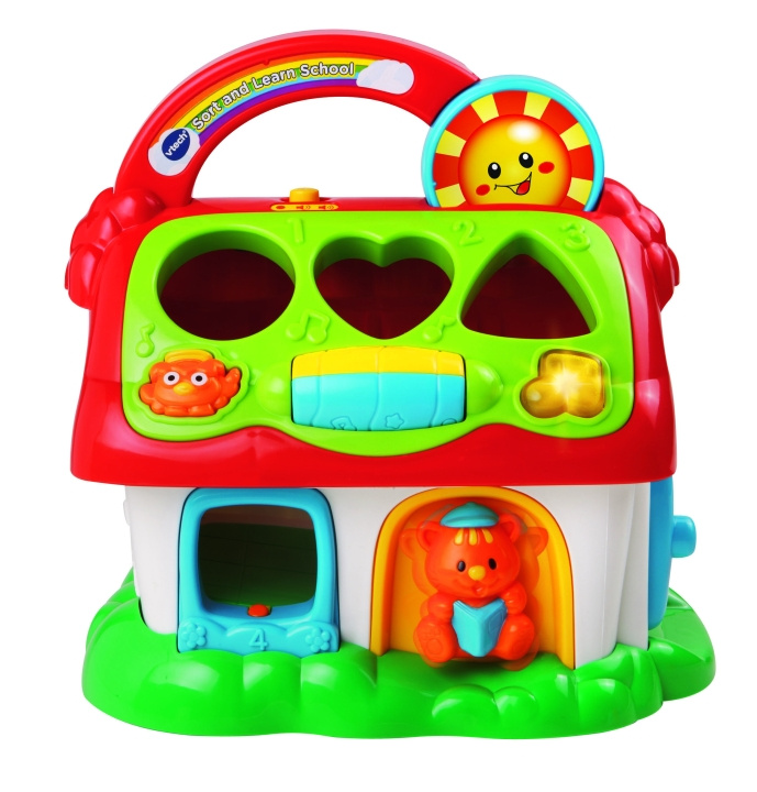 VTech Baby Sorter og oppdag skole (dansk) (950-129132) i gruppen LEKER, BARN OG BABY / Babyleker (0-3 år) / Aktivitetsleker hos TP E-commerce Nordic AB (C91122)