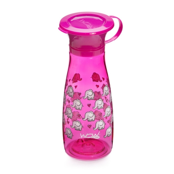 Wow Gear WOW - Kopp Mini - Rosa elefanter (WOW141) i gruppen LEKER, BARN OG BABY / Spise & drikke / Tåteflasker & tilbehør hos TP E-commerce Nordic AB (C91149)