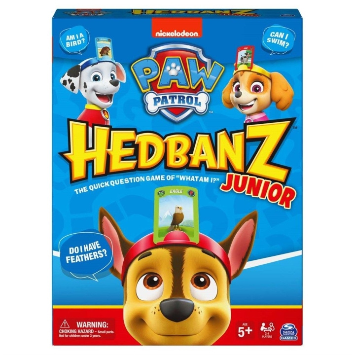 Paw Patrol Hedbanz (Nordic) (6059939) i gruppen LEKER, BARN OG BABY / Spill / Barnespill hos TP E-commerce Nordic AB (C91157)