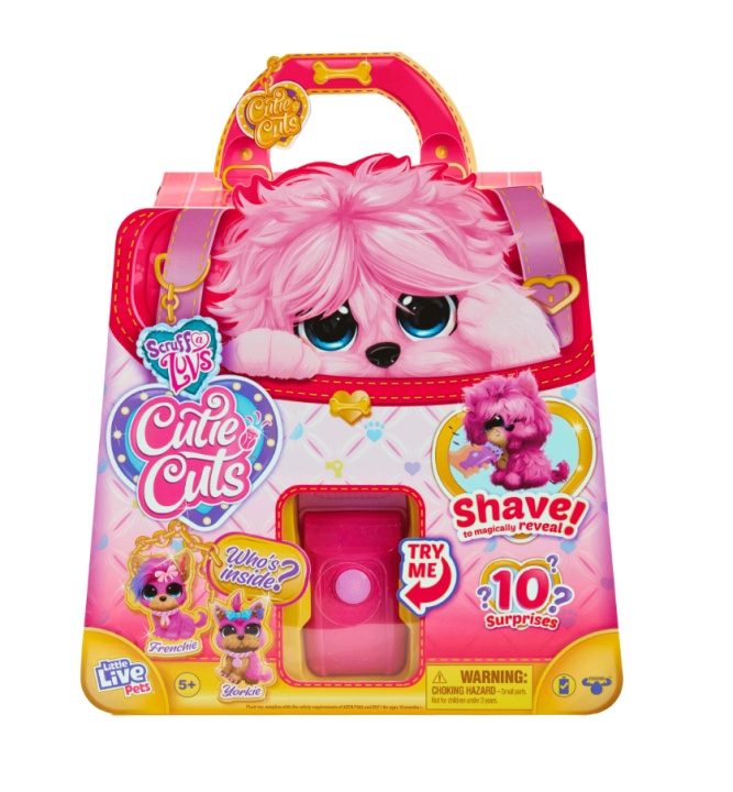 Scruff-a-Luv s - Cutie Cut Pink (30249) i gruppen LEKER, BARN OG BABY / Babyleker (0-3 år) / Kosedyr hos TP E-commerce Nordic AB (C91165)