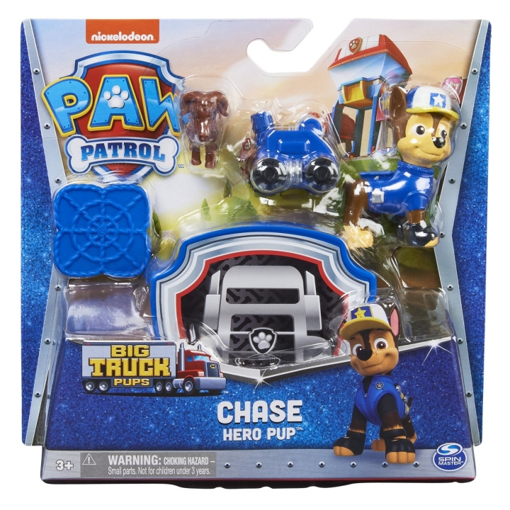 Paw Patrol Big Hero Pups - Chase (6065250) i gruppen LEKER, BARN OG BABY / Leker / Figurer, miniatyrer og tilbehør hos TP E-commerce Nordic AB (C91195)