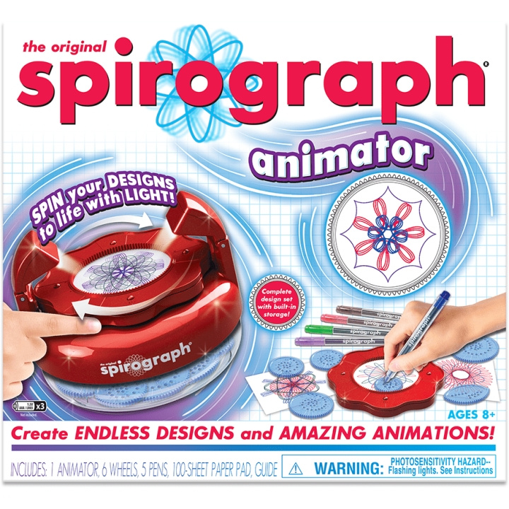 Spirograph Animator (33002157) i gruppen LEKER, BARN OG BABY / Leker / Tegne & regne hos TP E-commerce Nordic AB (C91214)