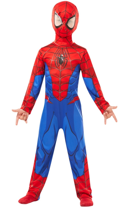 Rubies Kostyme - Spider-Man (128 cm) i gruppen LEKER, BARN OG BABY / Leker / Masker og kostymer hos TP E-commerce Nordic AB (C91261)