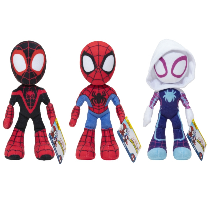 Spidey Plysj 20 cm W2 - ASS (SNF0001_2) i gruppen LEKER, BARN OG BABY / Leker / Figurer, miniatyrer og tilbehør hos TP E-commerce Nordic AB (C91381)