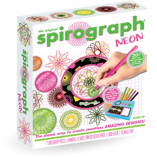 Spirograph Neon (33002159) i gruppen LEKER, BARN OG BABY / Leker / Tegne & regne hos TP E-commerce Nordic AB (C91393)