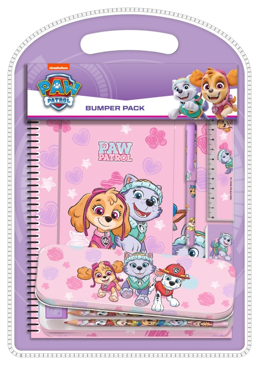 Paw Patrol Kids Licensing - Rosa skrivesett med metallboks - Paw Patrol (045606884) i gruppen LEKER, BARN OG BABY / Leker / Tegne & regne hos TP E-commerce Nordic AB (C91414)