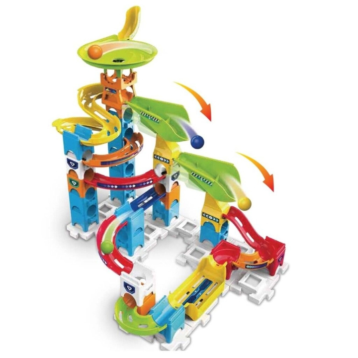 VTech Marble Rush Double Drop Set, 47 deler (950-529632) i gruppen LEKER, BARN OG BABY / Leker / Eksperiment & DIY hos TP E-commerce Nordic AB (C91427)