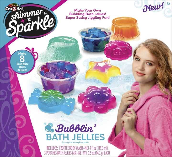 Shimmer n Sparkle BUBBLING BATH JELLIES (17683) i gruppen LEKER, BARN OG BABY / Leker / Håndtverk hos TP E-commerce Nordic AB (C91533)