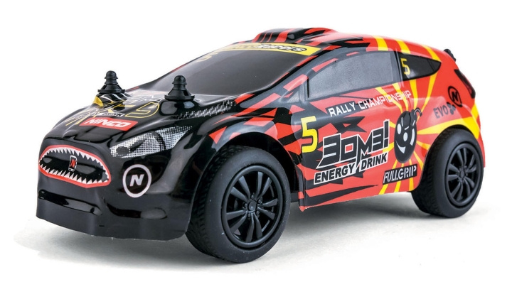 Ninco R/C X-Rally Bomb 14 cm 1:30 (NH93142) i gruppen LEKER, BARN OG BABY / Radiostyrt / Radiostyrte biler hos TP E-commerce Nordic AB (C91551)