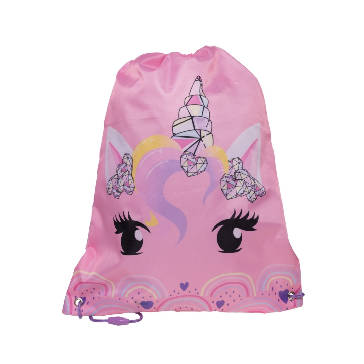 Unicorn Gems Gymnastikkveske 35 x 45 cm (092309610) i gruppen LEKER, BARN OG BABY / Reise / Barnevesker / Ryggsekker hos TP E-commerce Nordic AB (C91575)