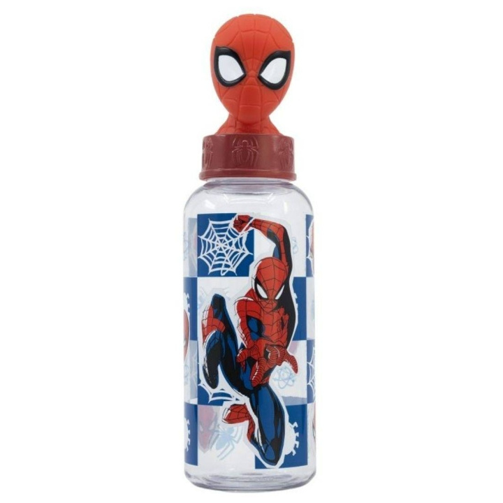 STOR Vannflaske m/3D-figur 560 ml - Spider-Man (088808723-74859) i gruppen LEKER, BARN OG BABY / Spise & drikke / Tåteflasker & tilbehør hos TP E-commerce Nordic AB (C91581)