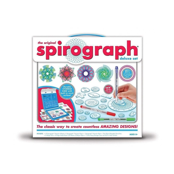 Spirograph Deluxe-sett (33002150) i gruppen LEKER, BARN OG BABY / Leker / Tegne & regne hos TP E-commerce Nordic AB (C91595)