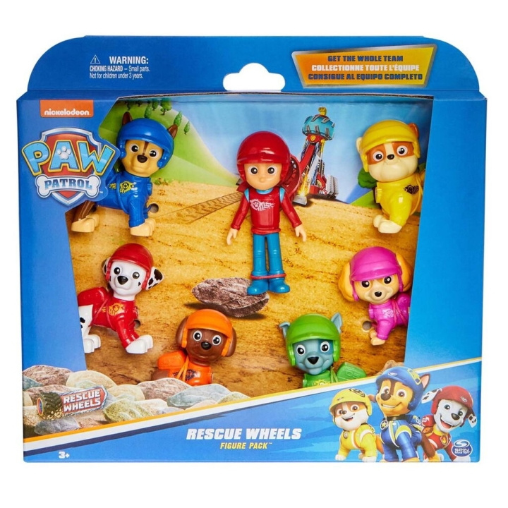 Paw Patrol Rescue Wheels Gavepakke 7-pakning (6070443) i gruppen LEKER, BARN OG BABY / Leker / Figurer, miniatyrer og tilbehør hos TP E-commerce Nordic AB (C91597)