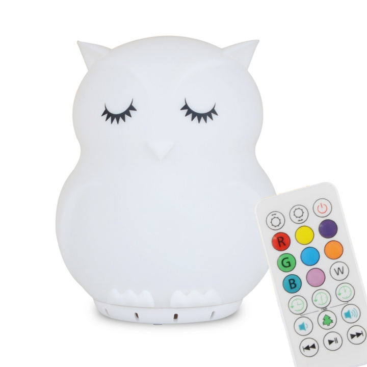 NiteLite NiteLite Bluetooth Owl - (QN0109) i gruppen Elektronikk / Lys / Annen belysning hos TP E-commerce Nordic AB (C91618)