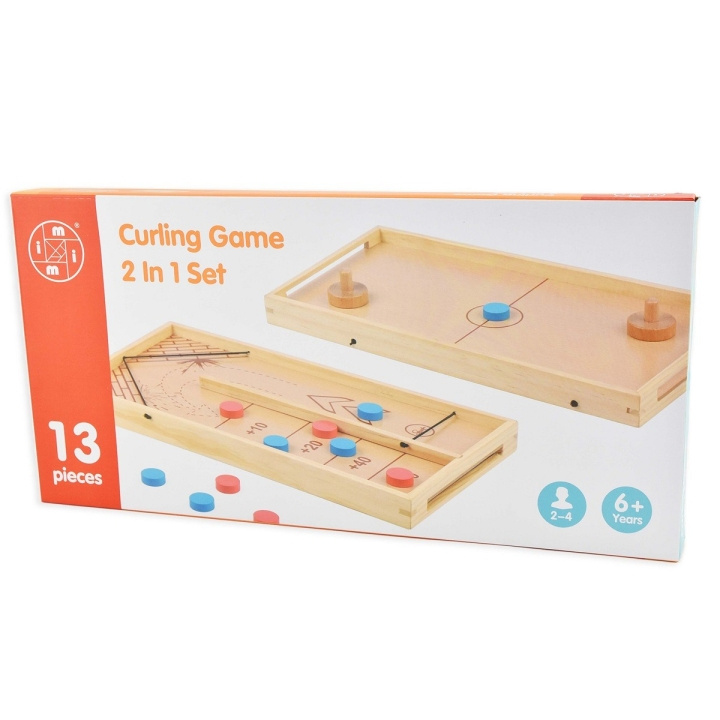 Robetoy Game Curling 2in1 (26501) i gruppen LEKER, BARN OG BABY / Spill / Brettspill hos TP E-commerce Nordic AB (C91639)