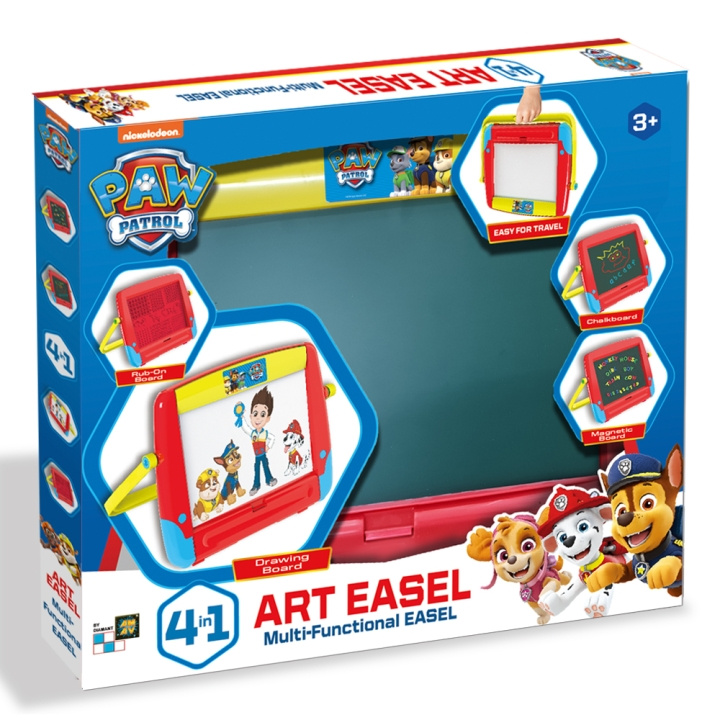 Paw Patrol Staffeli og tegnebrett - 4-i-1 kunststaffeli (AM-5155) i gruppen LEKER, BARN OG BABY / Leker / Tegne & regne hos TP E-commerce Nordic AB (C91662)