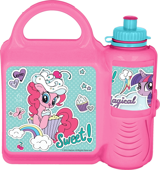 MY LITTLE PONY MY LITTLE PONY Stor - Matboks og vannflaske - (80572) i gruppen LEKER, BARN OG BABY / Spise & drikke / Tåteflasker & tilbehør hos TP E-commerce Nordic AB (C91671)