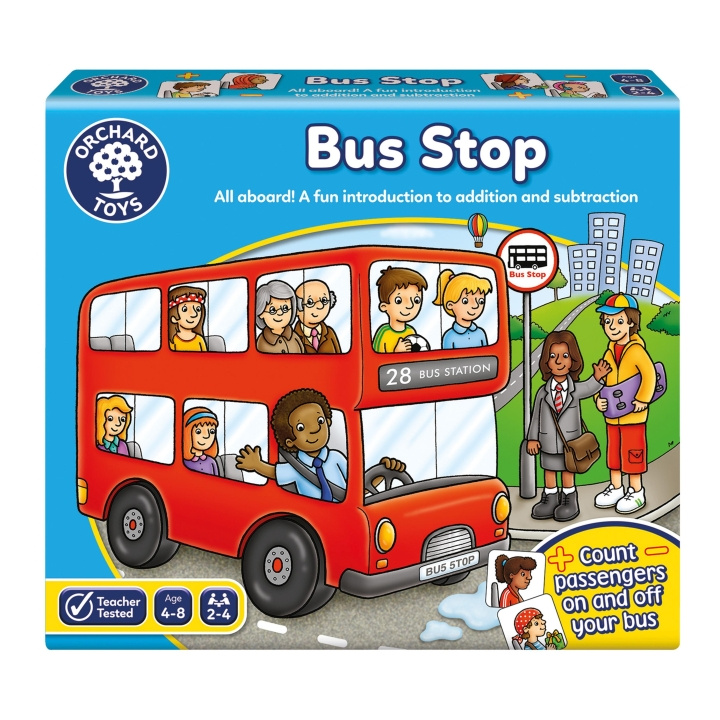 Orchard Toys Busstopp-spill (600032) i gruppen LEKER, BARN OG BABY / Spill / Brettspill hos TP E-commerce Nordic AB (C91741)