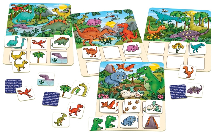 Orchard Toys Dinosaur Lotto (600036) i gruppen LEKER, BARN OG BABY / Spill / Brettspill hos TP E-commerce Nordic AB (C91742)