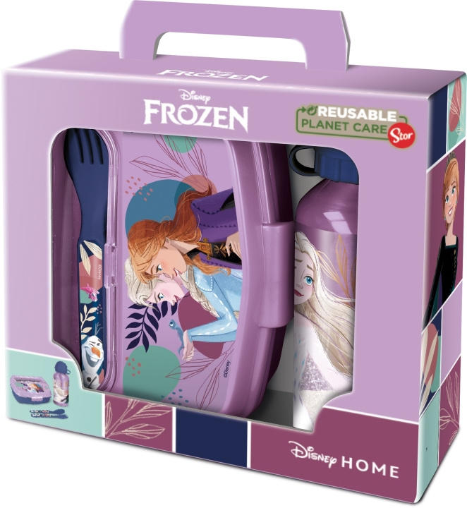 STOR Matpakkesett - Frozen (088808704-74263) i gruppen LEKER, BARN OG BABY / Spise & drikke / Barneserviser hos TP E-commerce Nordic AB (C91753)