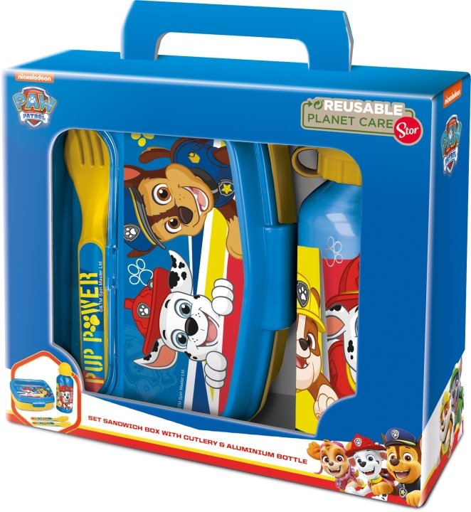 STOR Matpakkesett - Paw Patrol (088808704-74663) i gruppen LEKER, BARN OG BABY / Spise & drikke / Barneserviser hos TP E-commerce Nordic AB (C91754)