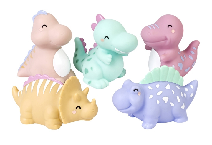 SARO Baby Happy Dinos badeleker Flerfarget (SAO0379) i gruppen LEKER, BARN OG BABY / Uteleker / Badeleker hos TP E-commerce Nordic AB (C91807)