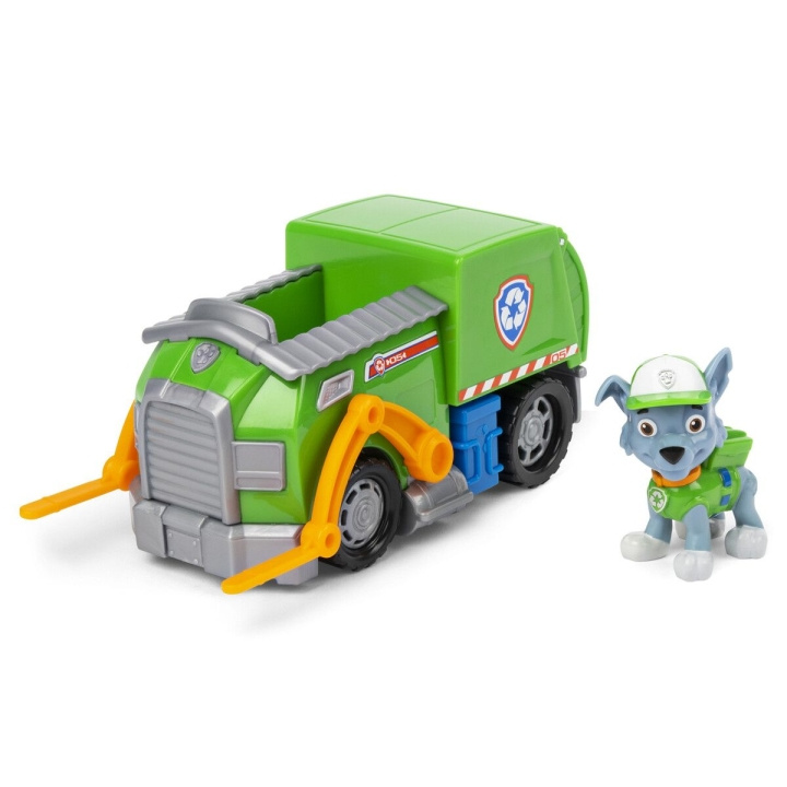 Paw Patrol Grunnleggende kjøretøy Rocky (6061804) i gruppen LEKER, BARN OG BABY / Leker / Lekebiler hos TP E-commerce Nordic AB (C91808)