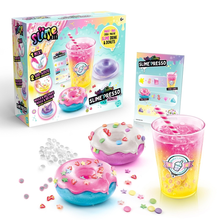 So Slime Slimelicious Slime Mix\'in Donuts (2571) i gruppen LEKER, BARN OG BABY / Leker / Eksperiment & DIY hos TP E-commerce Nordic AB (C91813)